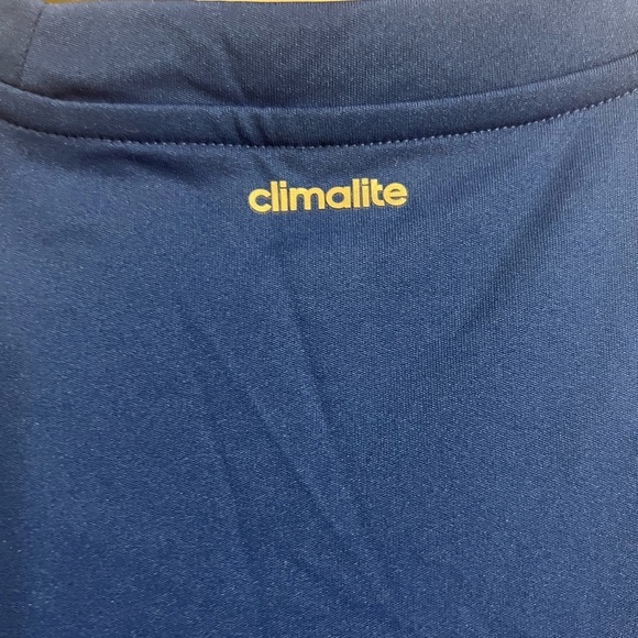 Bright blue adidas Climalite Activewear for men in Excellent pre owned condition - Picture 6 of 8